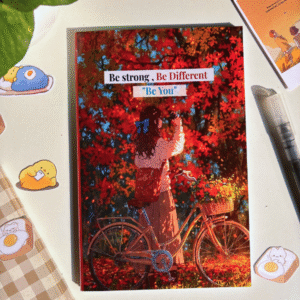 Be You notebook with creative illustrated cover