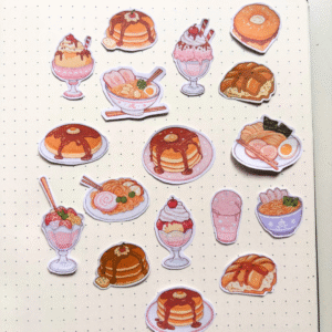Blush and Bakes Journaling Sticker Pack - aesthetic stickers
