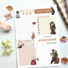 Daily Planner - A5 Aesthetic Naruto Focus Planner