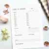 Daily Planner - A5 Neutral Minimalist Timed
