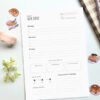 Daily Planner - A5 Simple Routine & Reflection Minimalist
