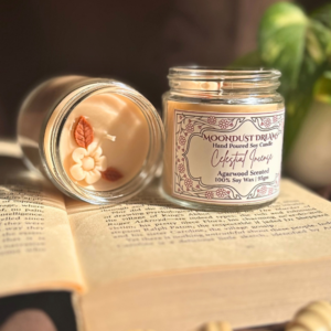 Celestial Incense Scented Candle | Agarwood Warm Notes