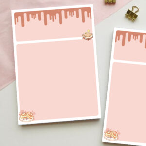Aesthetic Notepad – Dreamy Doodles