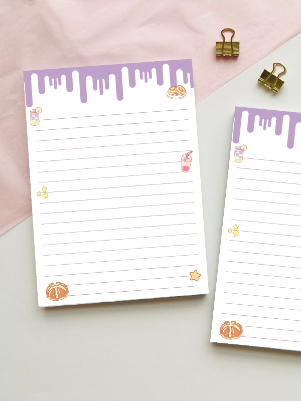 Aesthetic Notepad - Munchy Moments