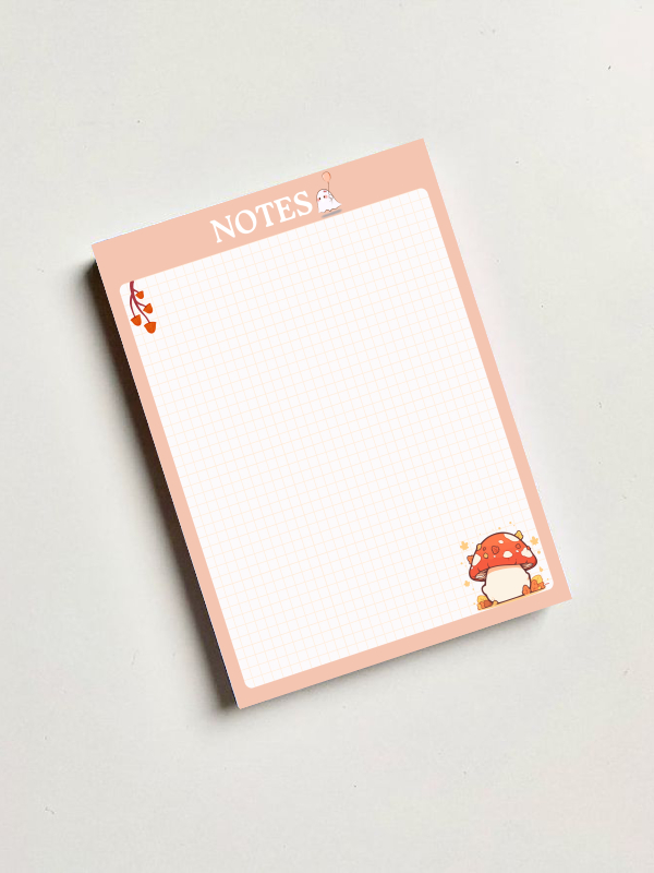 Aesthetic Notepad - Mushroom Meadow - Image 2
