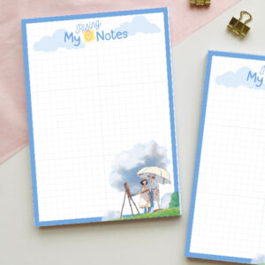 Ghibli Notepad - The Wind Rises Inspired