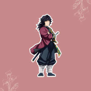 Giyu Tomioka Vinyl Sticker - Demon Slayer
