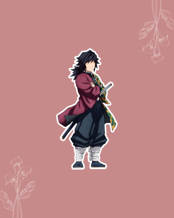 Giyu Tomioka Vinyl Sticker - Demon Slayer