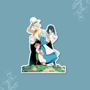 Howl’s Moving Castle Vinyl Sticker - Ghibli Studio