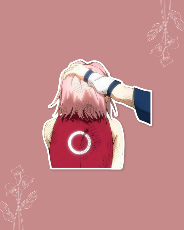 Sasuke & Sakura Vinyl Sticker – Naruto