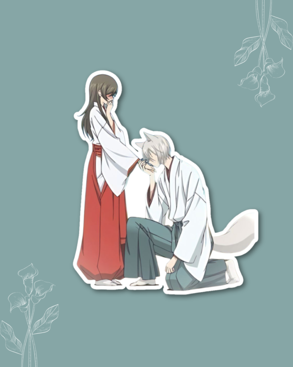 Kamisama Kiss Vinyl Sticker – Tomoe & Nanami