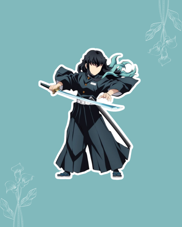 Demon Slayer Vinyl Sticker - Muichiro Tokito