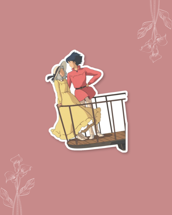 Howl & Sophie Vinyl Sticker – Howl’s Moving Castle