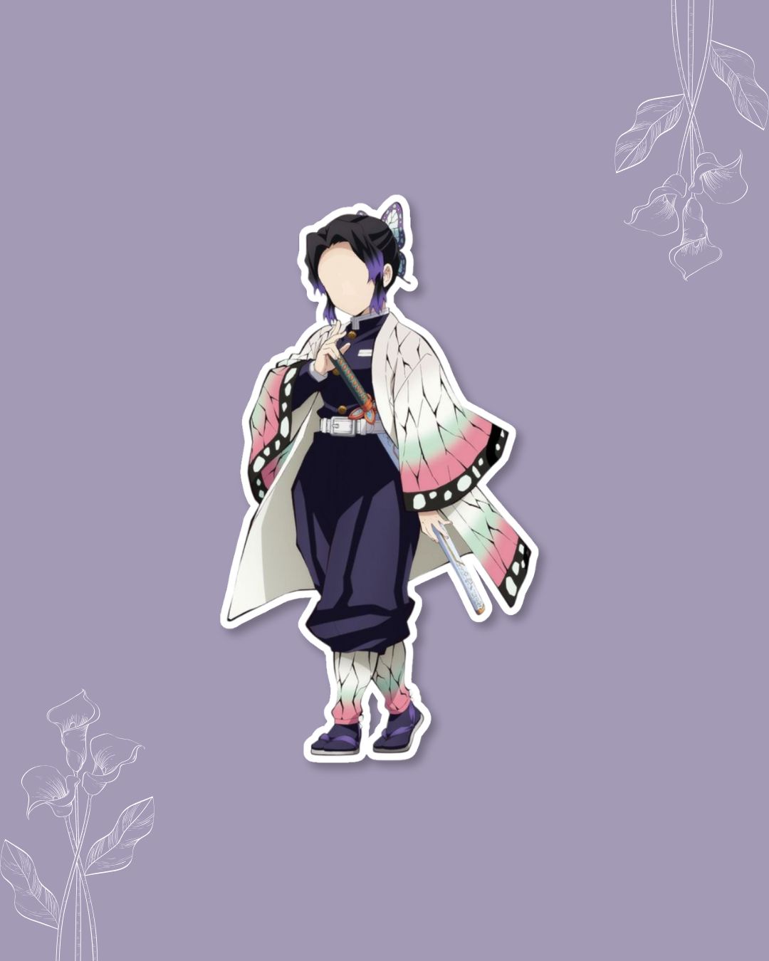 Shinobu Vinyl Sticker - Demon Slayer