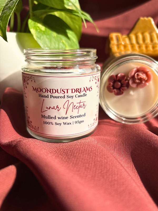 Lunar Nectar Scented Candle | Mulled Wine Notes - Image 4