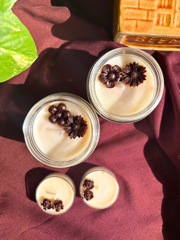 Moonlight Scented Candle | Soft Vanilla Warm Notes - Image 3