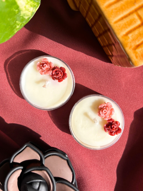 Lunar Nectar Tealight Candle (Set of 2) | Mulled Wine Notes - Image 2