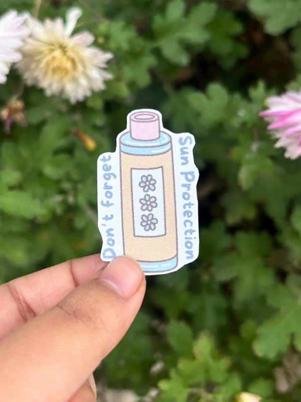 Pretty in Pastels Makeup & Self-Care Sticker Pack - Image 2