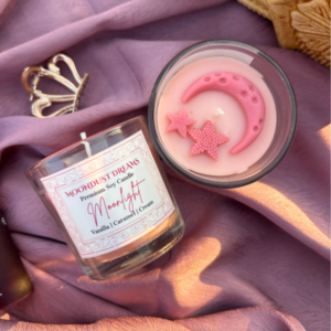 Ramadan and Eid themed soy wax scented candle for home decor and gifting Hand-poured Ramadan candle for iftar table decor and Eid celebrations