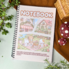 A4 Cute Aesthetic Spiral Notebook
