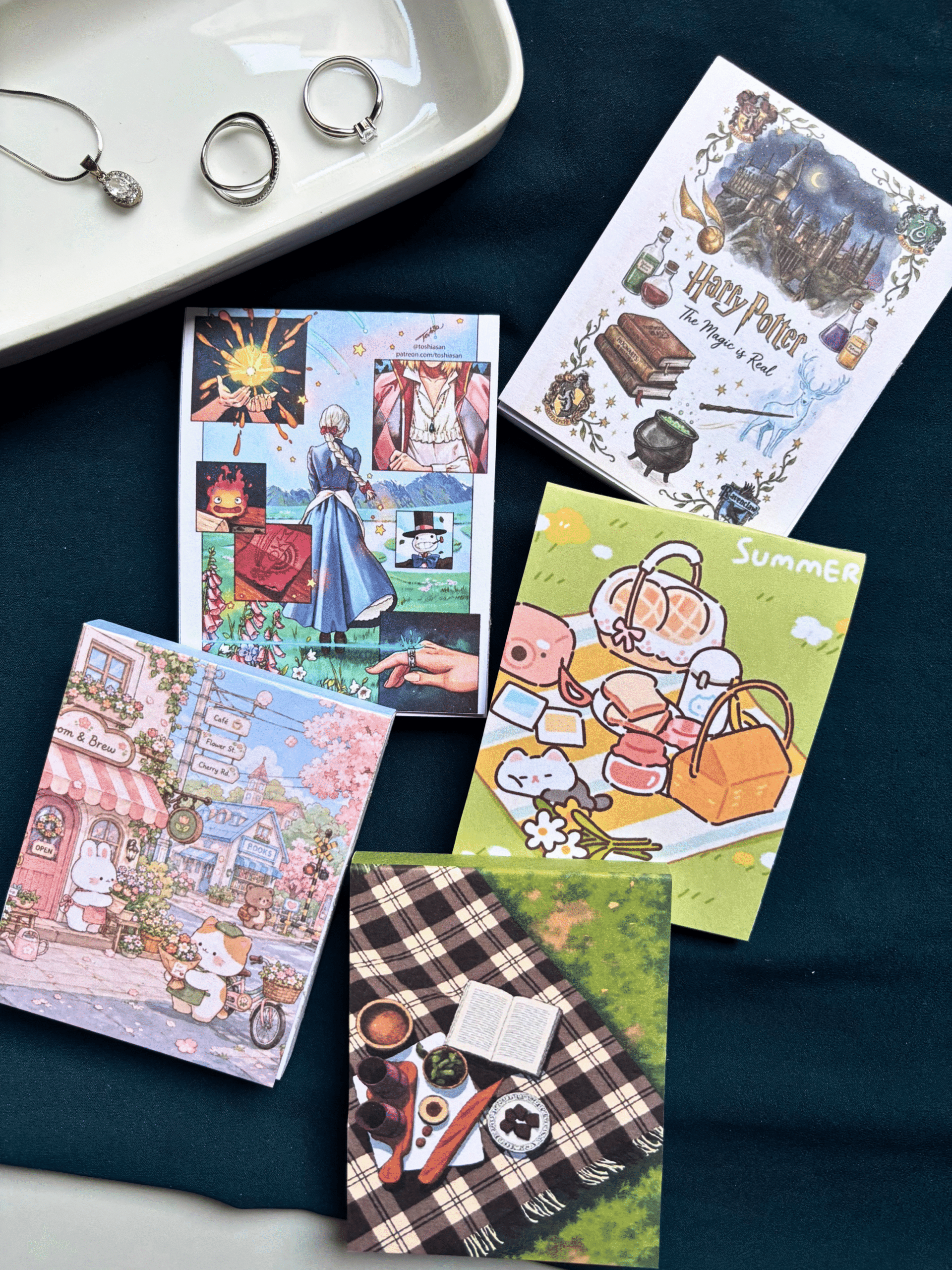 Howl's Moving Castle Memopad β Studio Ghibli A7 Memo Pad - Image 3