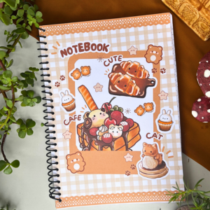 A4 Cute Bear Spiral Notebook