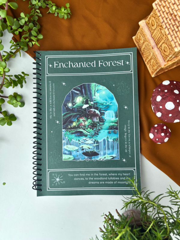 Enchanted Forest A4 Spiral Notebook