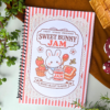 Sweet Bunny Jam A4 Spiral Notebook